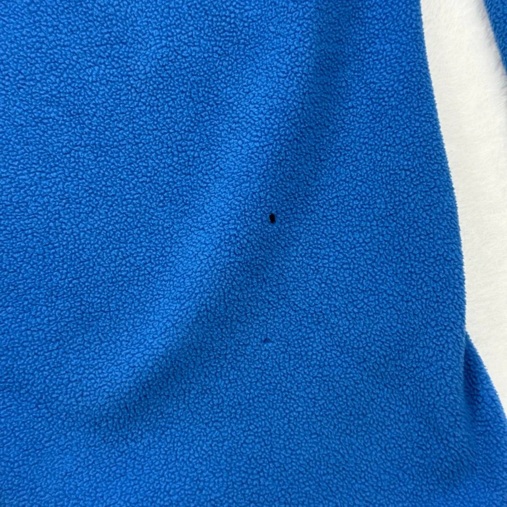 The North‎ Face Pullover Fleece Quarter Zip Polartec Classic Blue Mens L READ